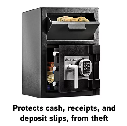 SentrySafe DH-074E Depository Safe with Digital Keypad 0.94 Cubic Feet