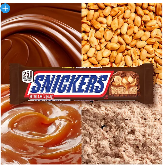 Snickers Chocolate Candy Bars Full Size Bulk Pack (1.86 oz., 48 ct.)