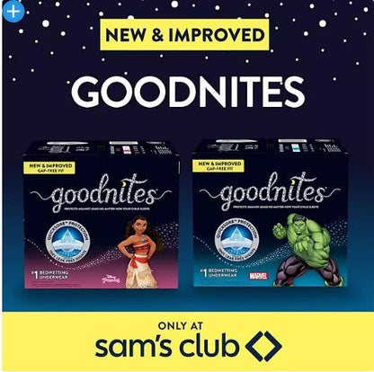 Goodnites Nighttime Bedwetting Underwear for Boys (Sizes: Small - Extra Large)