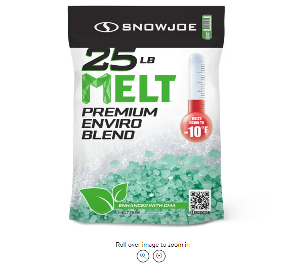 Snow Joe 25 lb Bag Premium Blend Ice Melter W/ CMA