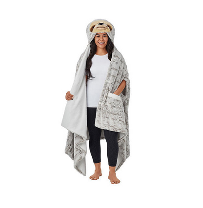 Member's Mark-Cozy Critter Wrap, 43" x 81" (Assorted Colors)