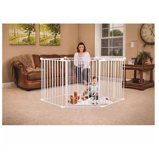 Regalo 8-Panel Super Wide Baby Gate and Play Yard