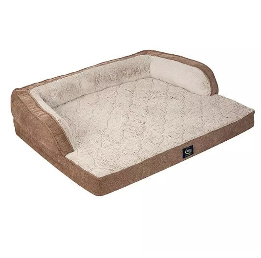 Serta Luxury Sleeper Sofa Pet Bed, 47" x 38" (Choose Your Color)