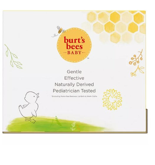 Burt’s Bees Baby Bath Kit Gift Set, 5 Pieces