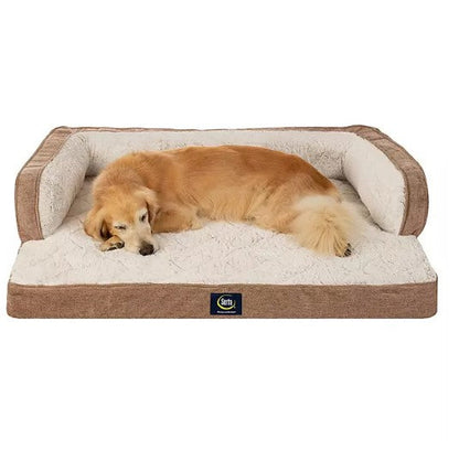 Serta Luxury Sleeper Sofa Pet Bed, 47" x 38" (Choose Your Color)