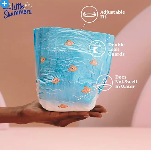 Huggies Little Swimmers Swim Diapers (Sizes: 3-6)