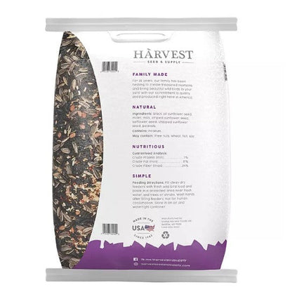 Harvest Seed & Supply Birder's Medley Wild Bird Food, Premium Mix of Bird Seed, (20 lbs.)