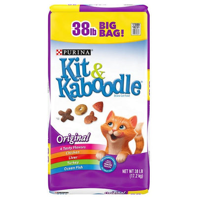 Purina Kit & Kaboodle Original Adult Dry Cat Food (38 lbs.)