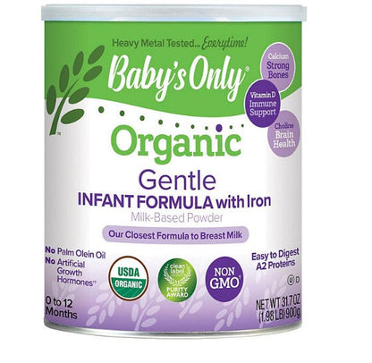 Baby's Only Organic Gentle Infant Formula (31.75 oz.)