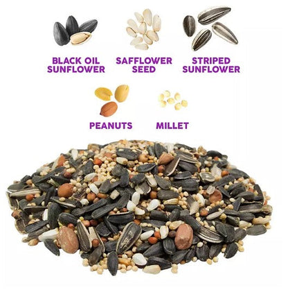 Harvest Seed & Supply Birder's Medley Wild Bird Food, Premium Mix of Bird Seed, (20 lbs.)