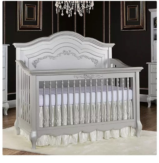 Evolur Aurora 5-in-1 Convertible Crib (Choose Your Color)