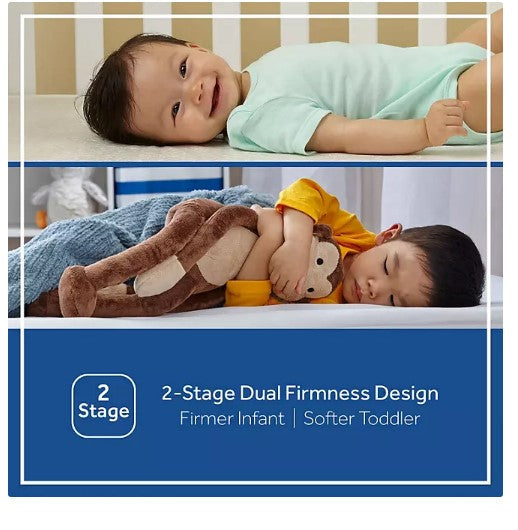 Sealy Baby Posturepedic Grace 2-Stage Hybrid Crib Mattress