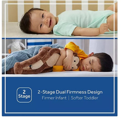 Sealy Baby Posturepedic Grace 2-Stage Hybrid Crib Mattress