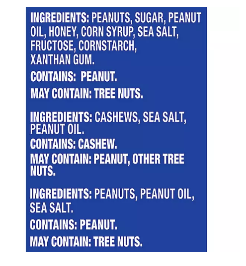 Planters Nuts Cashews and Peanuts Variety Pack (40.5 oz., 24 pk.)