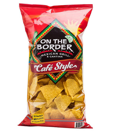 On The Border Cafe Style Tortilla Chips (26 oz.)