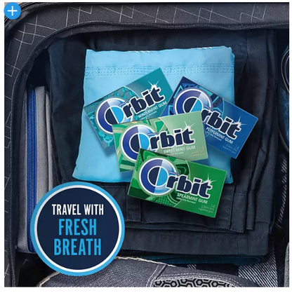 Orbit Mint Sugar Free Chewing Gum Variety Pack, (14 ct., 20 pk.)