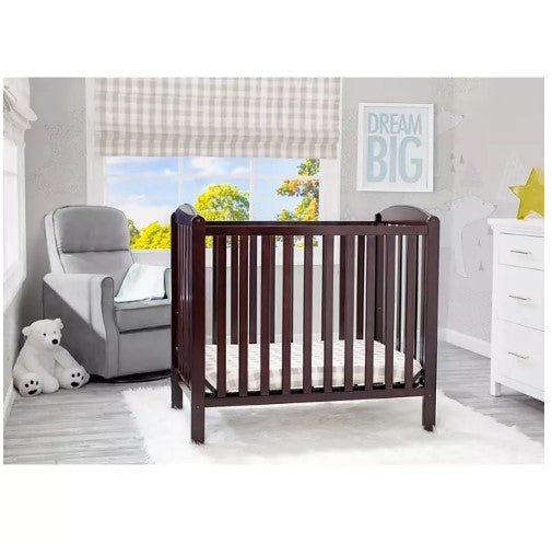 Delta Children Mini Crib with Mattress (Choose Your Color)