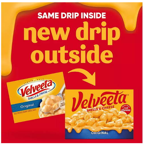 Velveeta Shells and Cheese Original Mac and Cheese Meal (12 oz., 8 pk.)