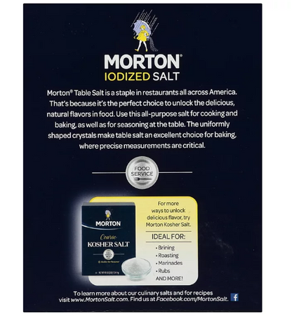 Morton Iodized Salt (4 lbs.)