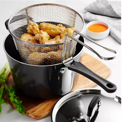 Tramontina 5.5-Qt. Deep Fryer with Helper Handle