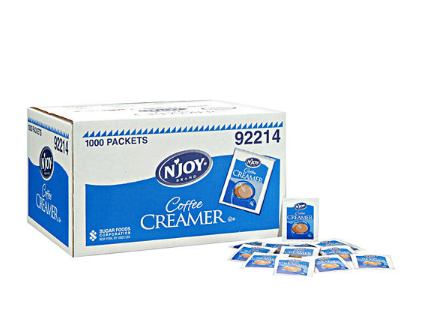 N'Joy Non-Dairy Powdered Creamer Packets (1,000 ct.)