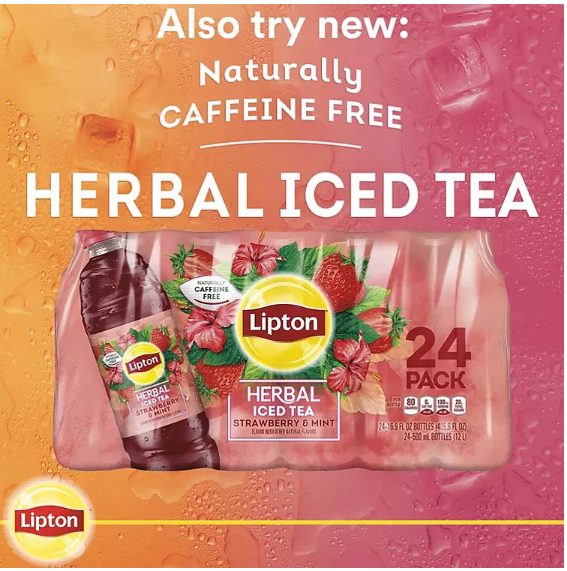 Lipton Half & Half Iced Tea & Lemonade (16.9 oz., 24 pk.)