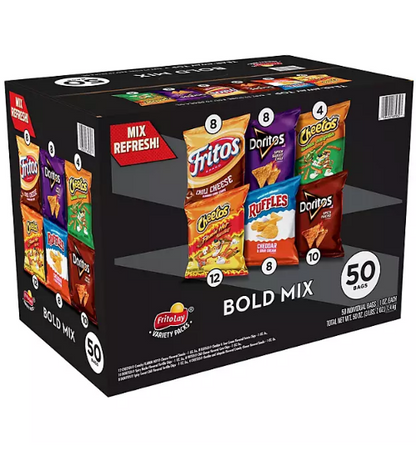 Frito-Lay Bold Mix Variety Pack (50 pk.)