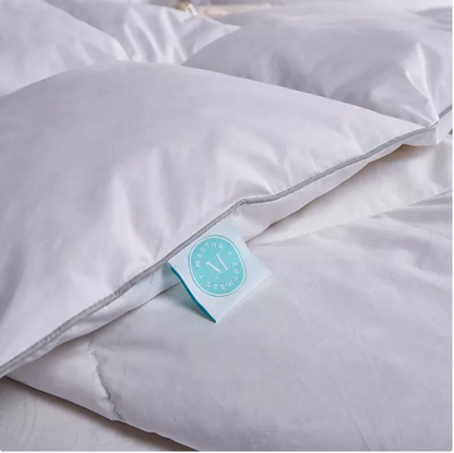 Martha Stewart 100% Cotton White Feather and Down Comforter (Assorted Sizes)