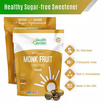 Health Garden Monk Fruit Sweetener (3 lb.)(2 PK)