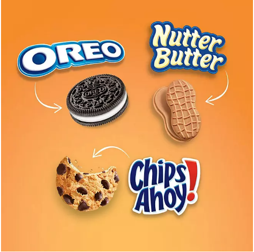 Nabisco Cookie Variety Pack with OREO, Chips Ahoy!, Nutter Butter (30 pk.)