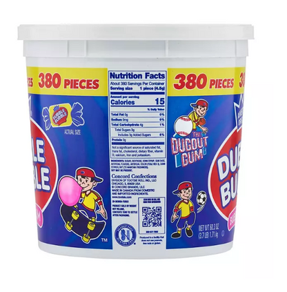 Dubble Bubble Bubble Gum (4.41lbs.)