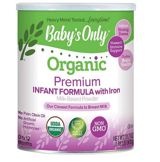 Baby's Only Organic Premium Infant Formula (31.75 oz.)