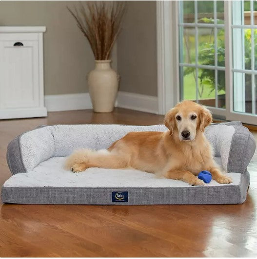 Serta Luxury Sleeper Sofa Pet Bed, 47" x 38" (Choose Your Color)