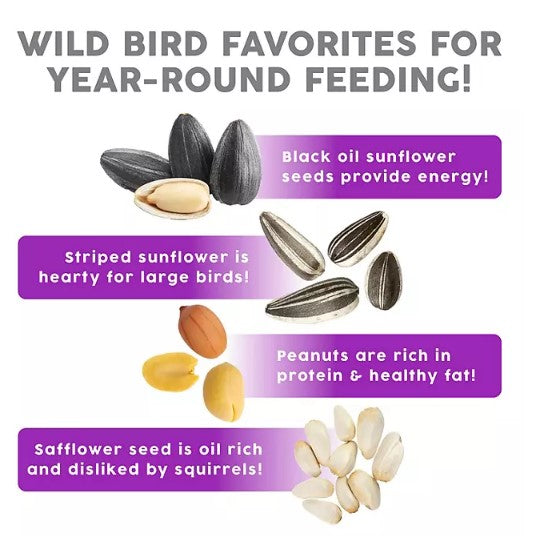 Harvest Seed & Supply Birder's Medley Wild Bird Food, Premium Mix of Bird Seed, (20 lbs.)