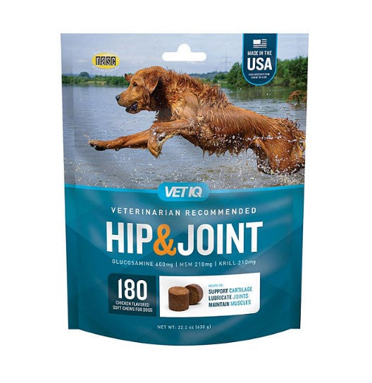 VETIQ Maximum Strength Hip & Joint Soft Dog Chews, Chicken Flavored (180 ct.)