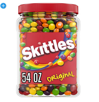 Skittles Original Chewy Candy Bulk Jar (54 oz.)