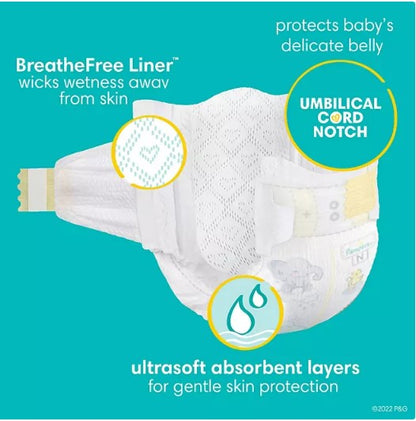 Pampers Swaddlers Softest Ever Diapers (Sizes: Newborn -7)