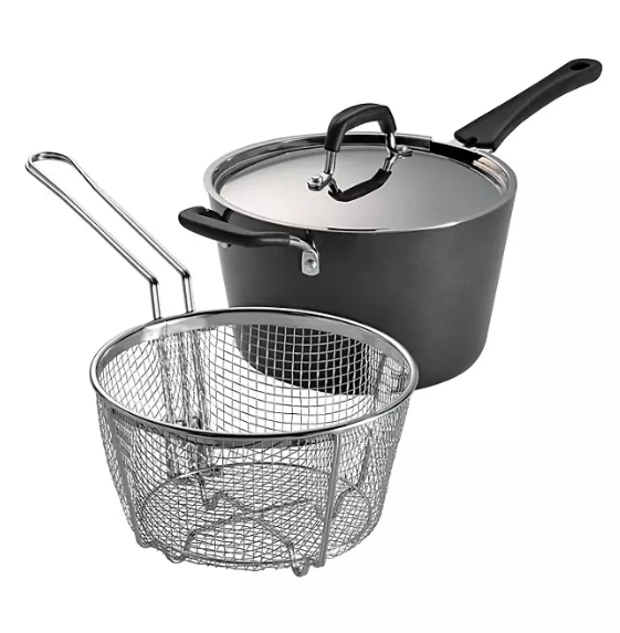 Tramontina 5.5-Qt. Deep Fryer with Helper Handle