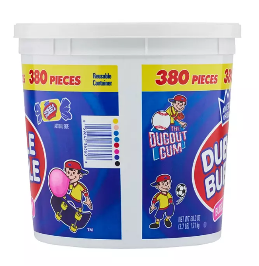 Dubble Bubble Bubble Gum (4.41lbs.)