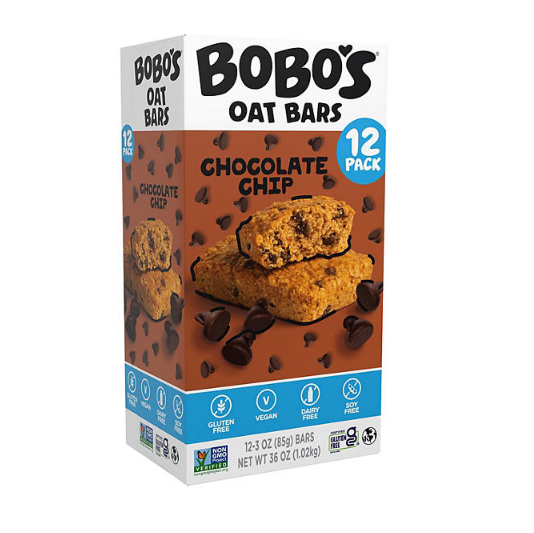 Bobo's Chocolate Chip Oat Bars (12 pk.)