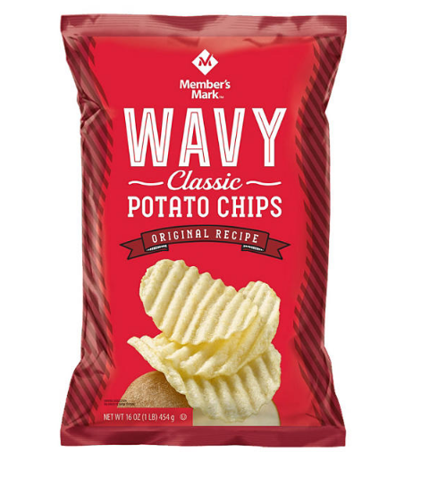 Member's Mark Wavy Potato Chips (16 oz.)