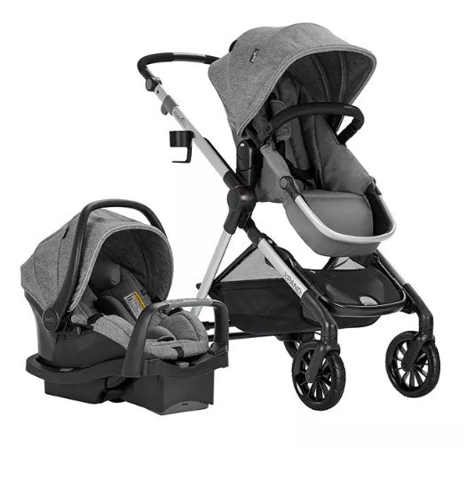 Evenflo Pivot Xpand Travel System with SafeMax Infant Car Seat (Choose Color)