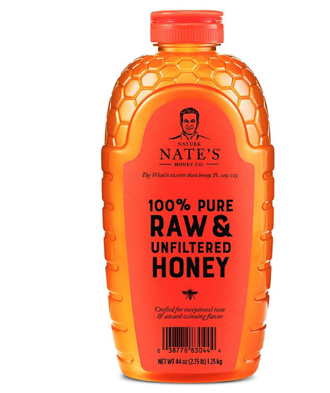 Nature Nate's 100% Pure Raw and Unfiltered Honey (44 oz.)