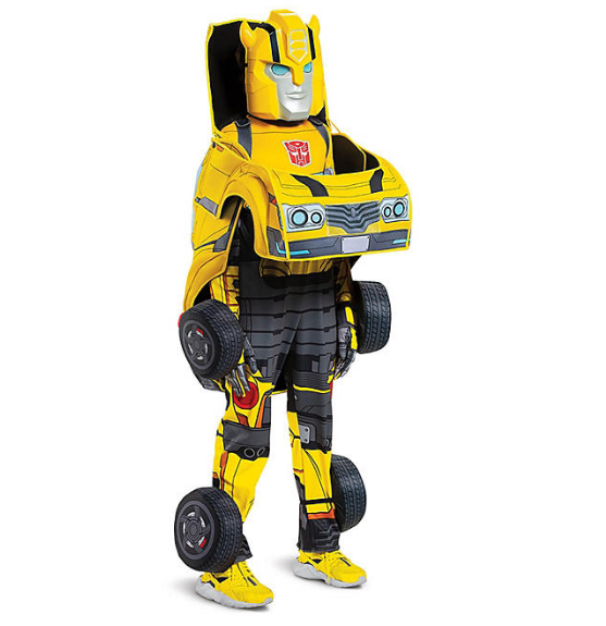 Disguise Boys' Transformers Bumblebee Converting Costume (Assorted Sizes)