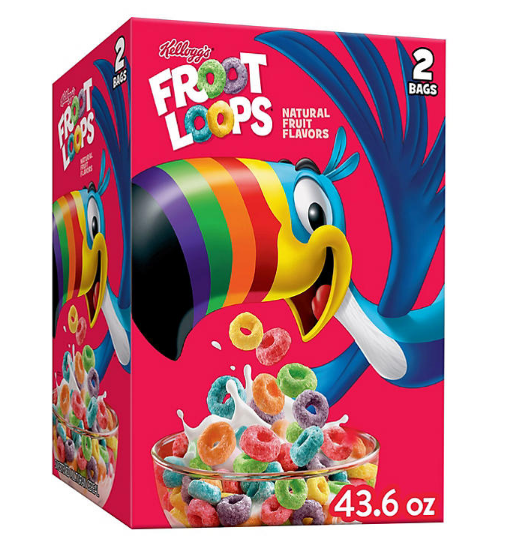 Kellogg's Froot Loops Breakfast Cereal (2 pk.)