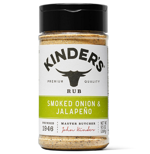 Kinder's Smoked Onion and Jalapeno Rub (9.5 oz.)(2 PK)