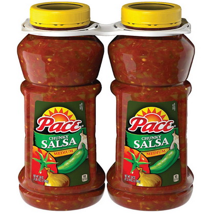 Pace Chunky Salsa, Medium (38 oz., 2 ct.)