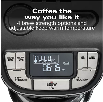 Hamilton Beach Professional Programmable Coffee Maker, 12 Cup Capacity, 49500