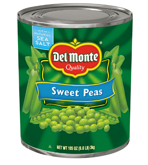 Del Monte Sweet Peas (105 oz.)