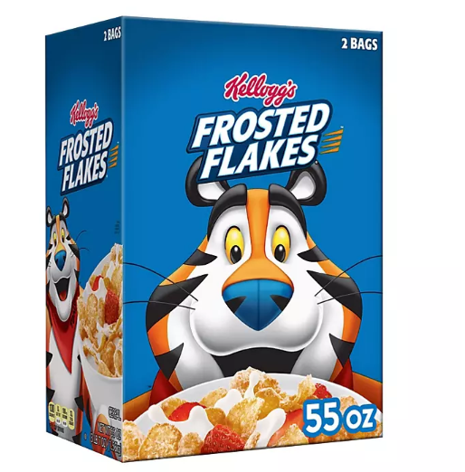 Kellogg's Frosted Flakes Cereal (55 oz.)